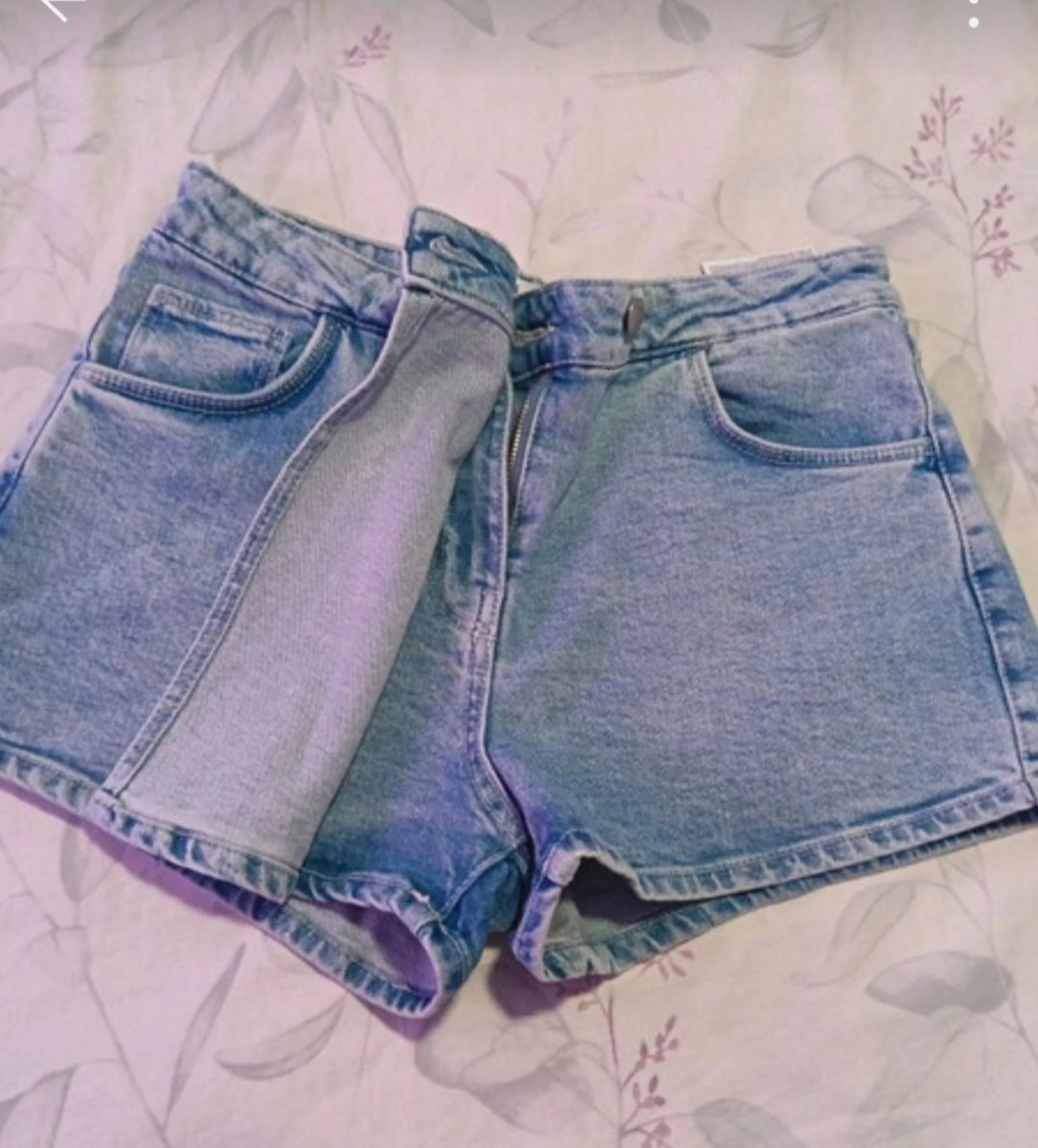 Minifalda pantalón vaquera talla 36